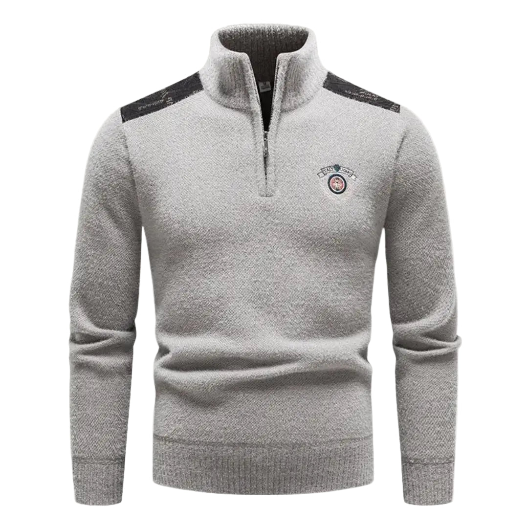 Pull Pour Homme Halfzip Moderne et Pratique 0