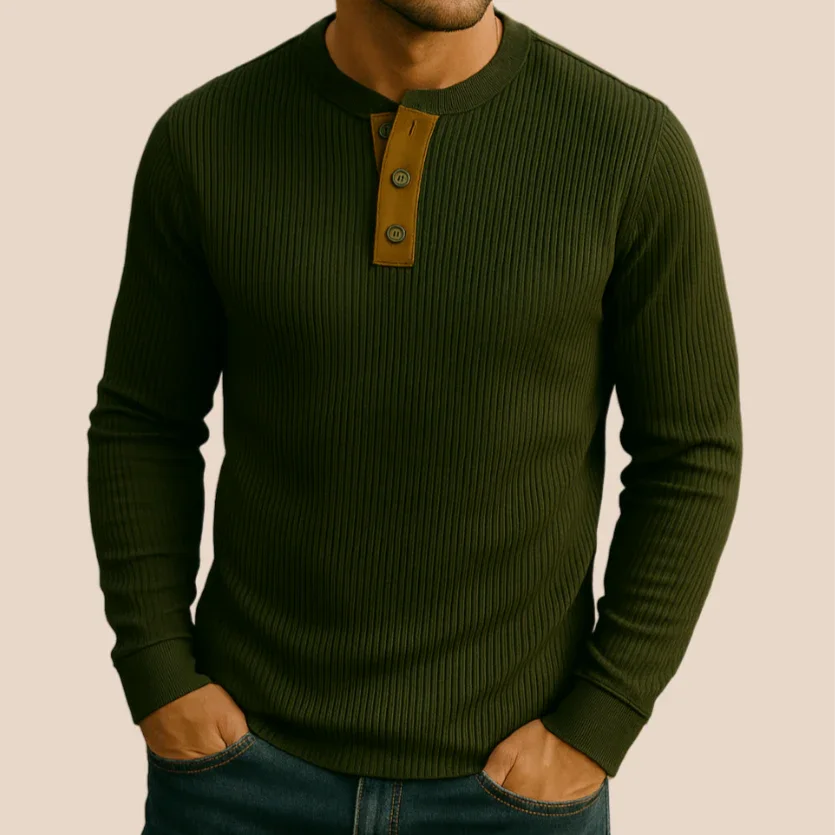 Pull Zippé pour Hommes Classique 6