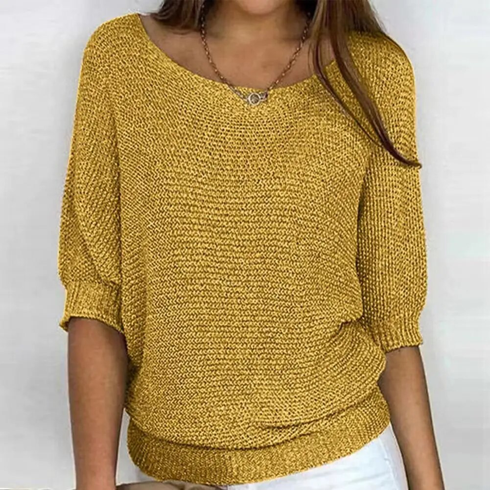 Pull à Manches 3/4 pour Femmes 4