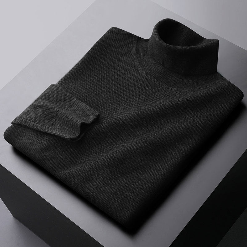 Pull à col roulé pour femmes chic 1