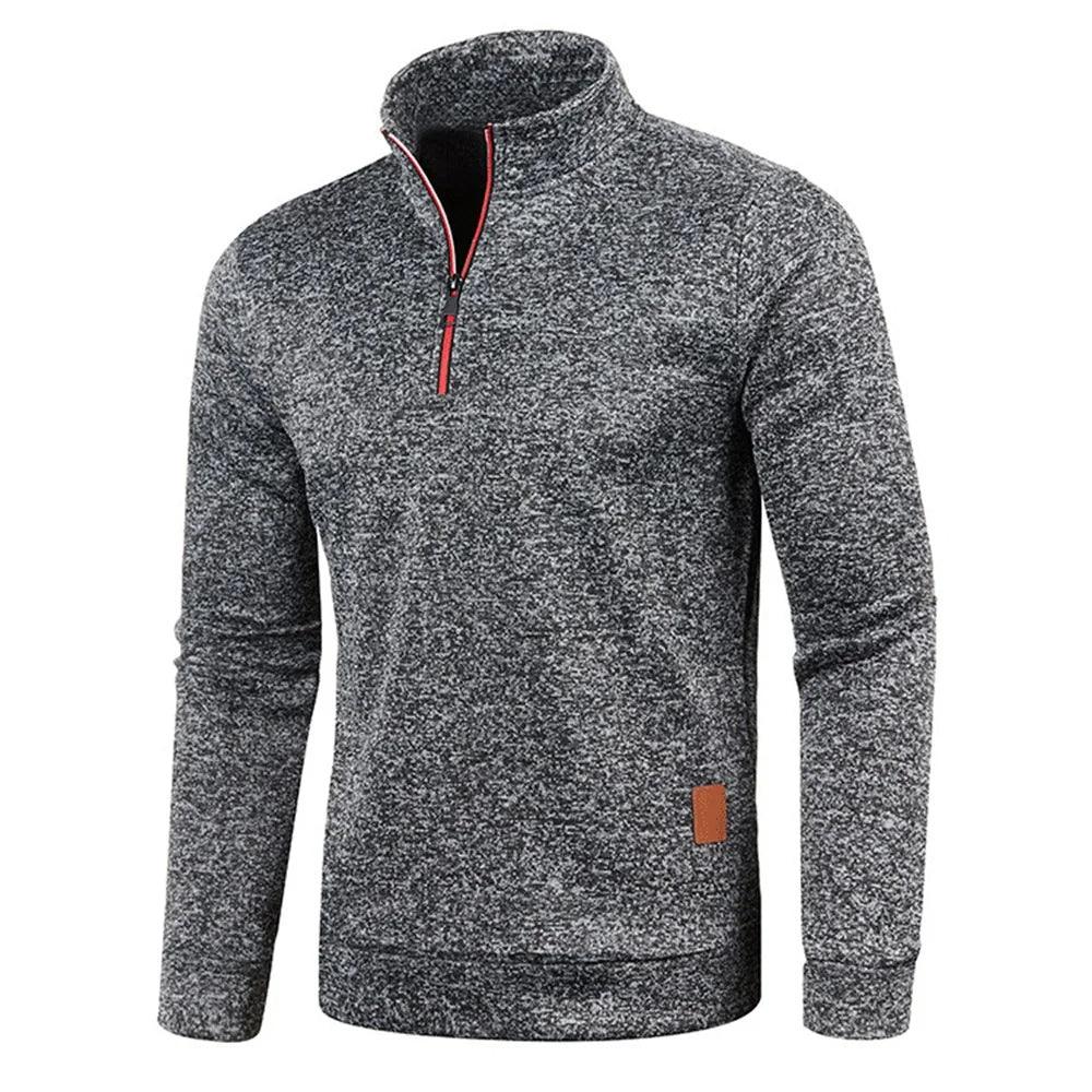 Pull à demi-zip pour hommes 7