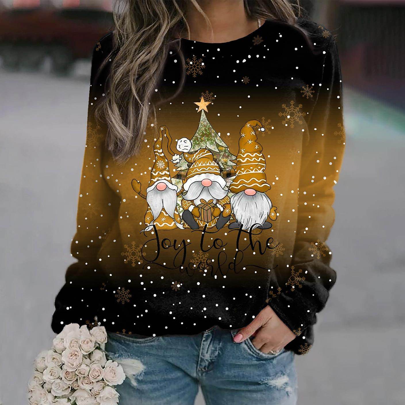 Pull d'hiver Décontracté Femme 5