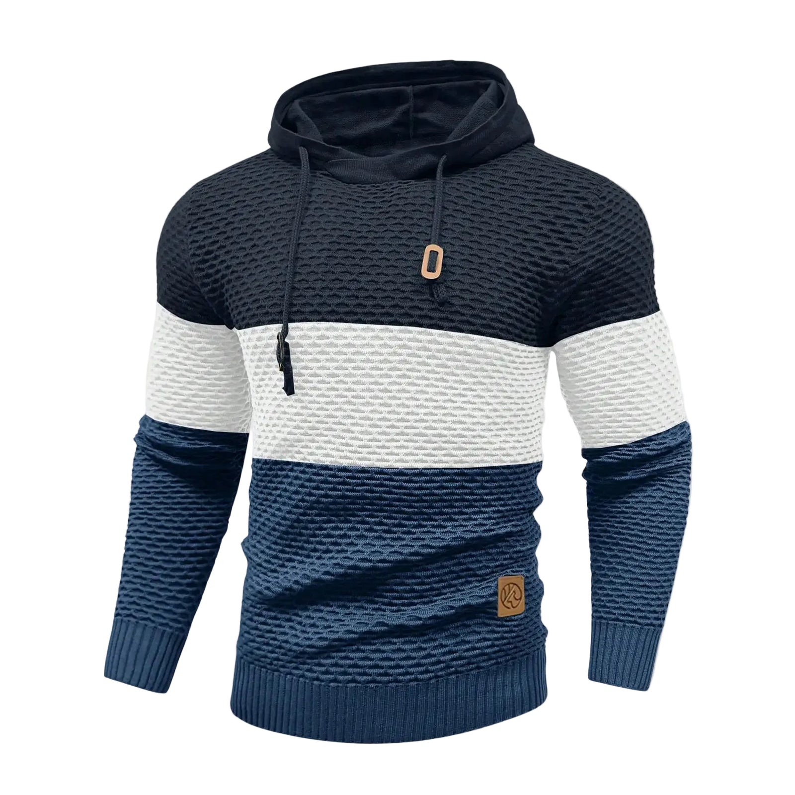 Pull en Tricot pour Homme à Rayures 1