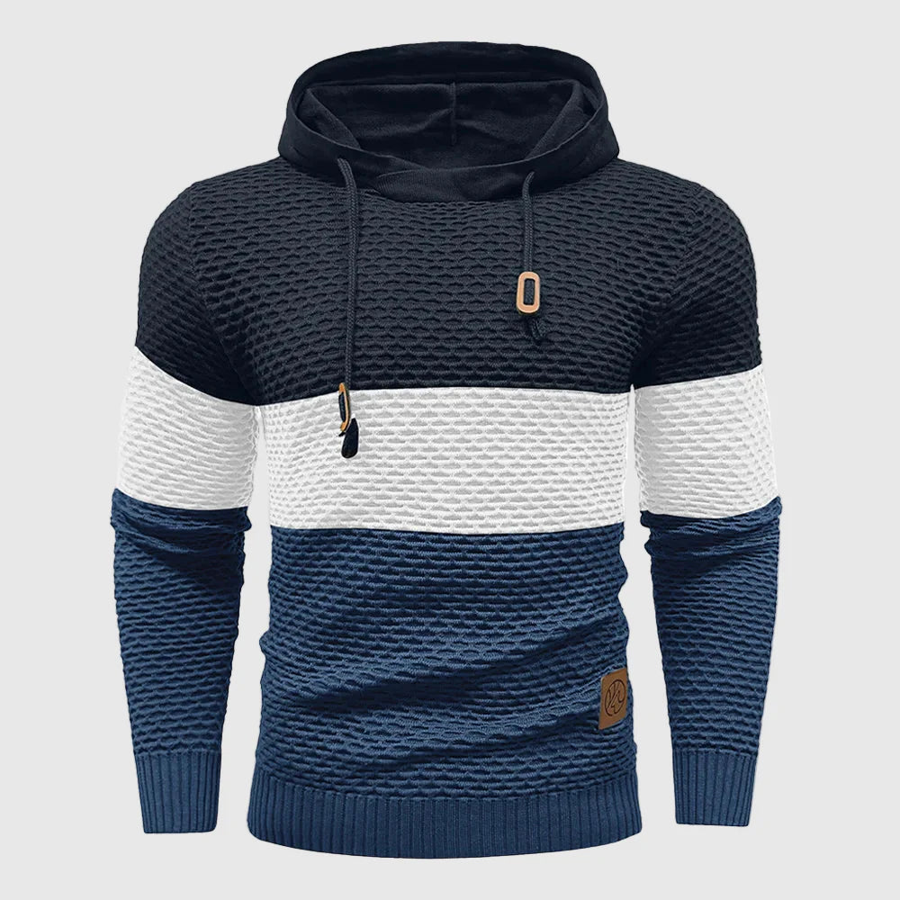 Pull en Tricot pour Homme à Rayures 4
