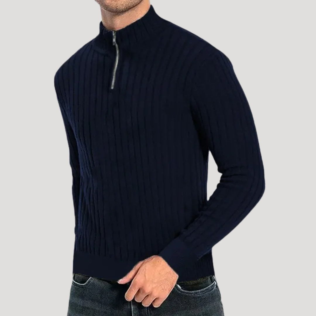 Pull en Tricot pour Hommes Style Classique 1