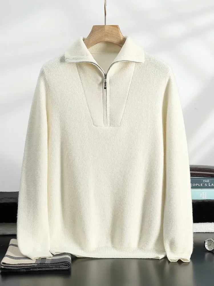 Pull pour Homme à Demi-Zip Chic 7