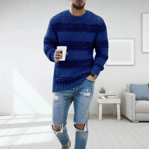 Pull pour hommes en tricot classique 3