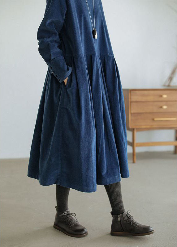 Robe Classique en Velours pour Femme 4