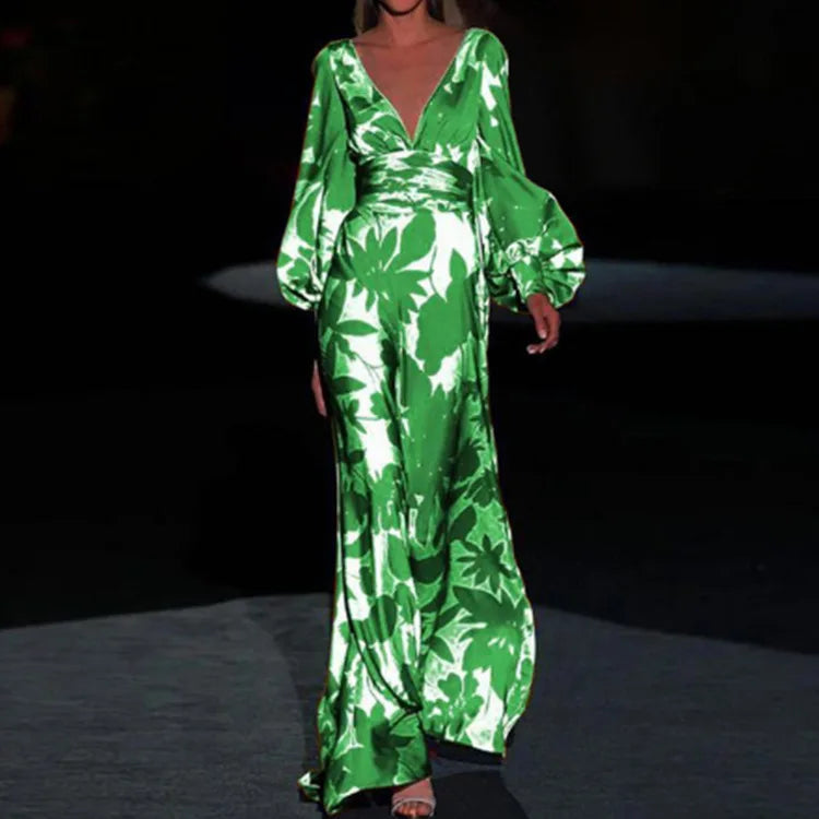 Robe Femme Chic Décolleté en V pour Soirée 2
