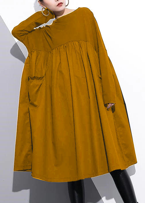 Robe Femme Col Rond Chic 4