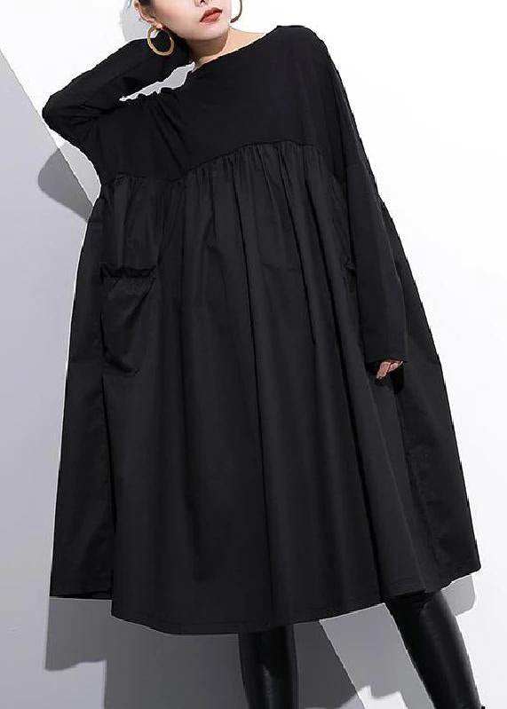 Robe Femme Col Rond Chic 7