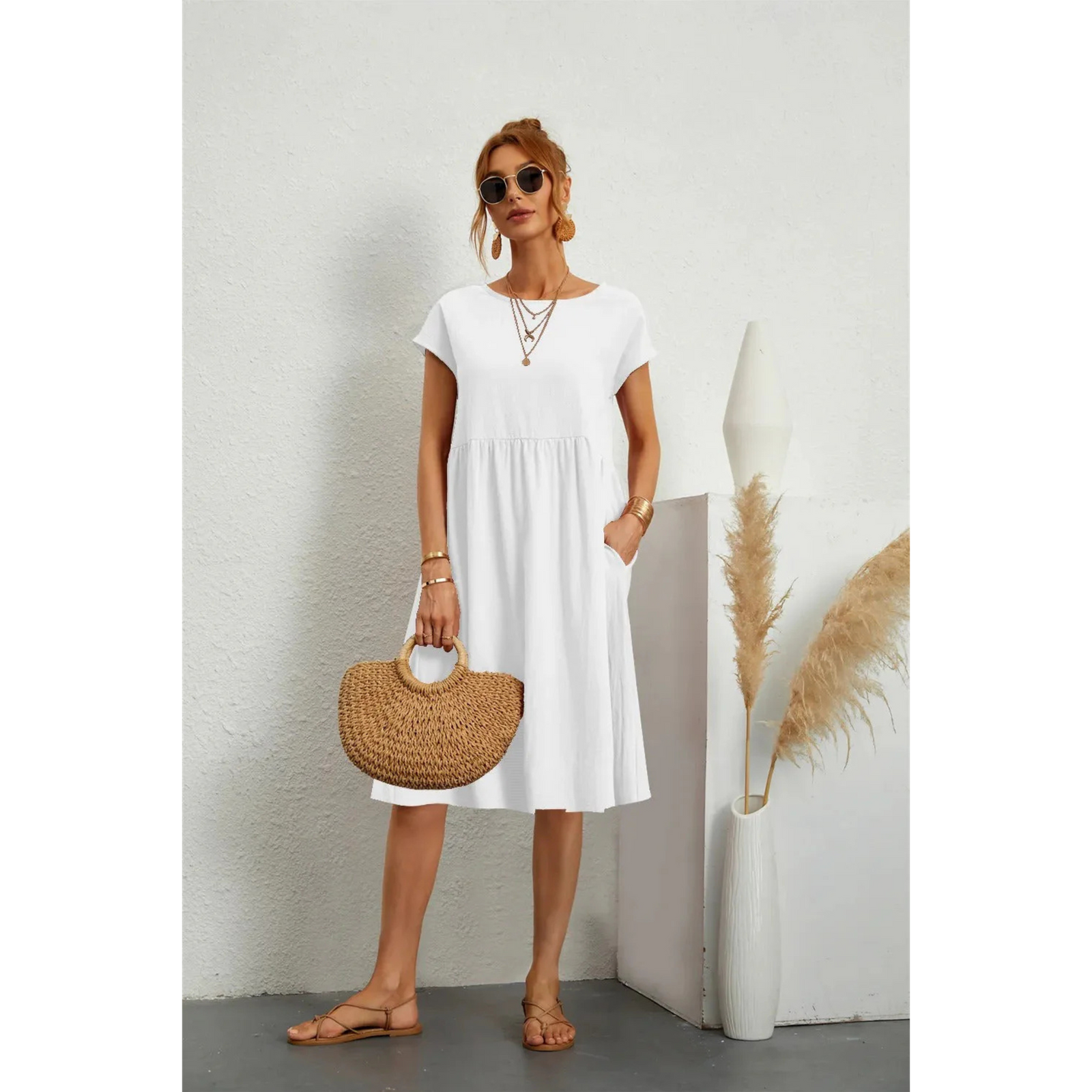 Robe Femme Fluide et Sophistiquée 5
