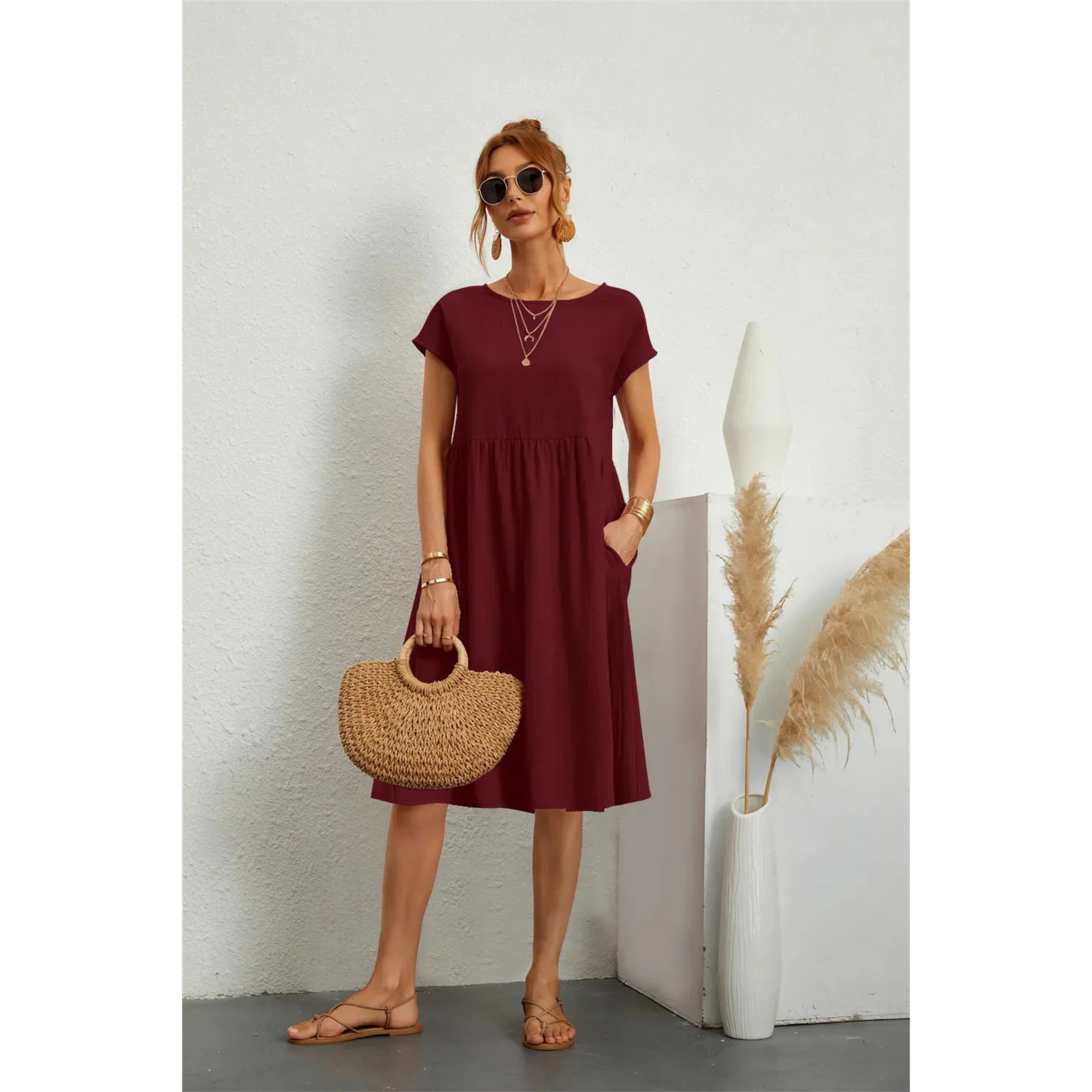 Robe Femme Fluide et Sophistiquée 8