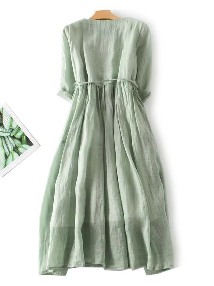 Robe Longue Décontractée pour Femme 1