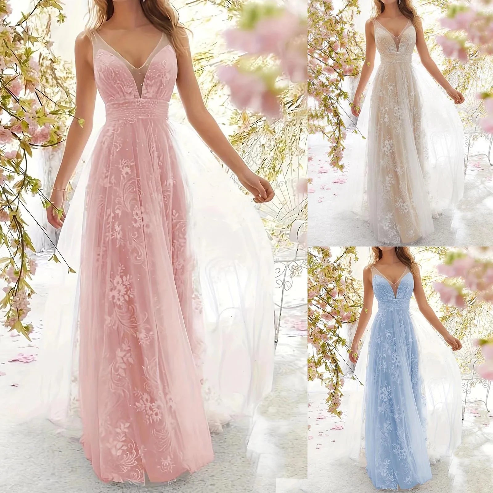 Robe Longue Femme Chic 7