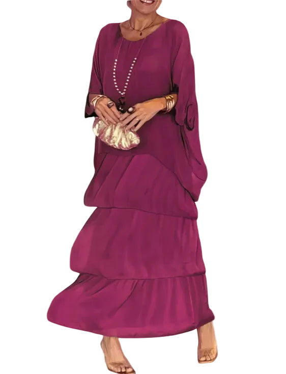 Robe Longue Femme Fluide pour Été 10