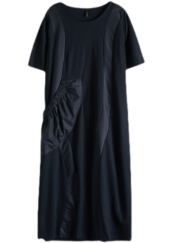 Robe Longue Femme Patchwork Chic 4