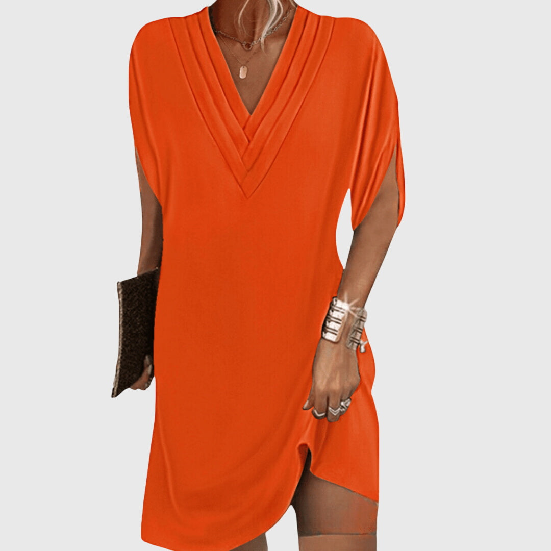 Robe Maxi Femme Drapée 4