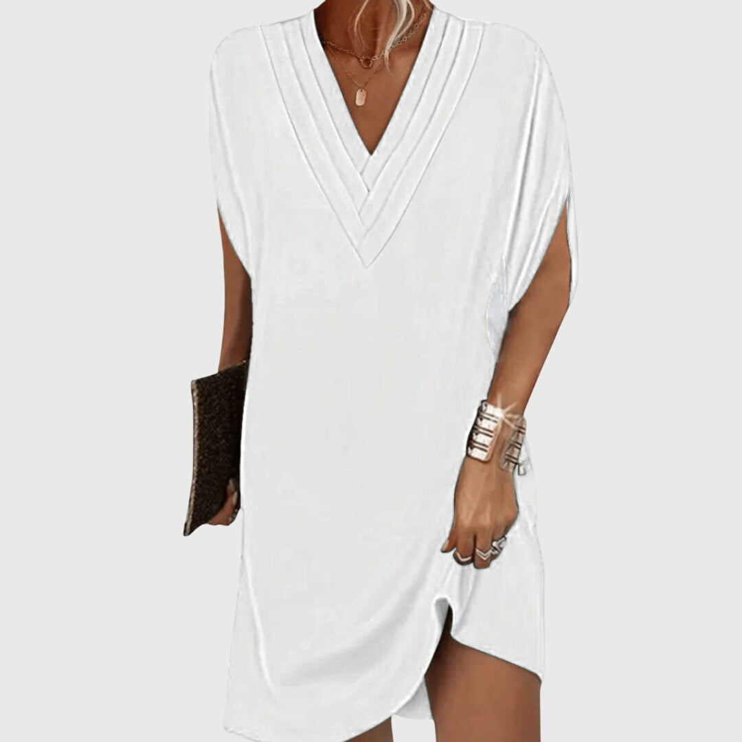 Robe Maxi Femme Drapée 5