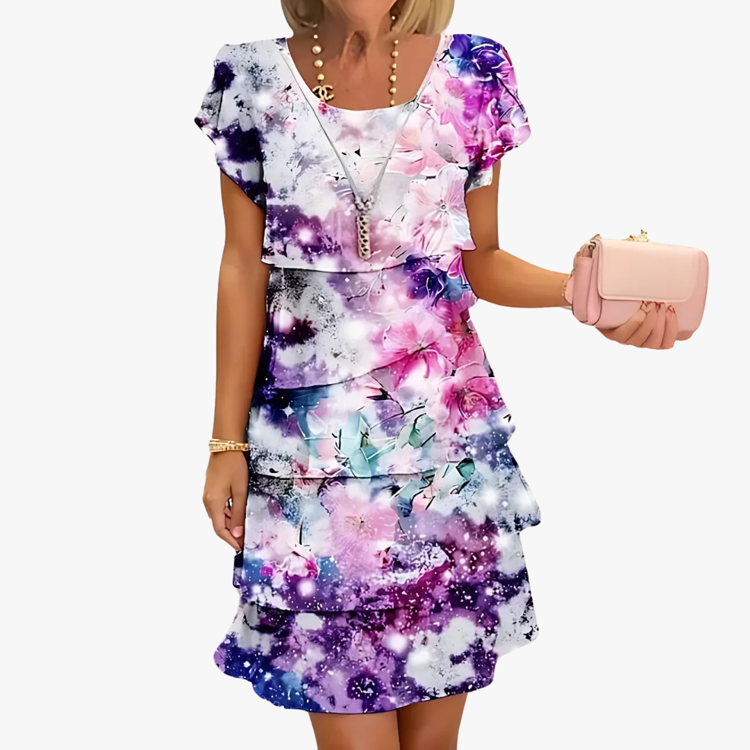 Robe Maxi Femme Florale Chic 2
