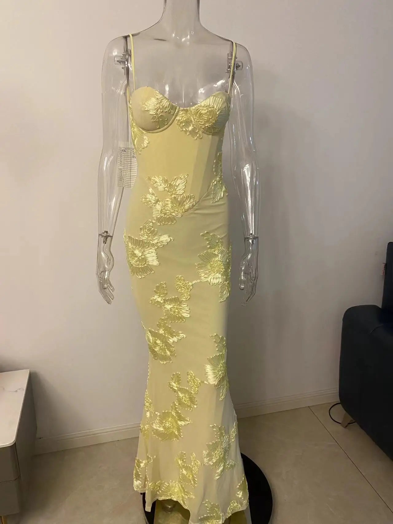 Robe Maxi Fleurie Sans Manches Pour Femmes 9
