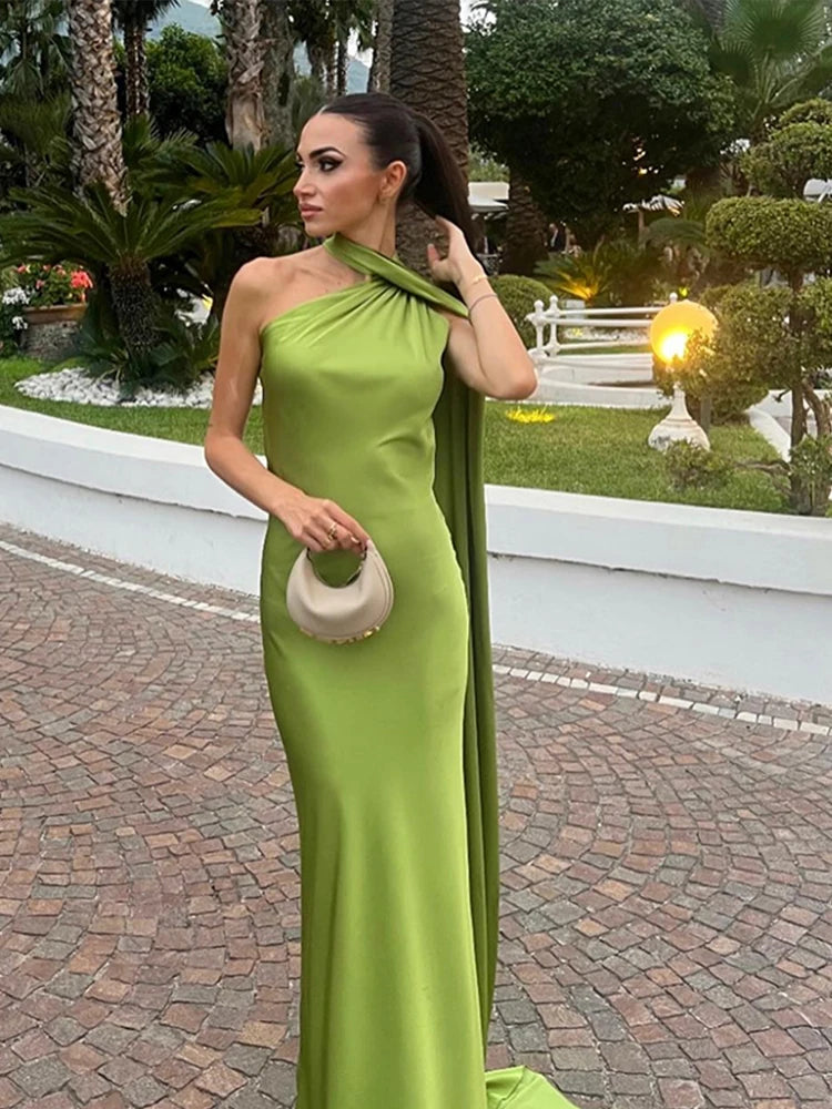 Robe Maxi à Col Licou pour Femmes 2