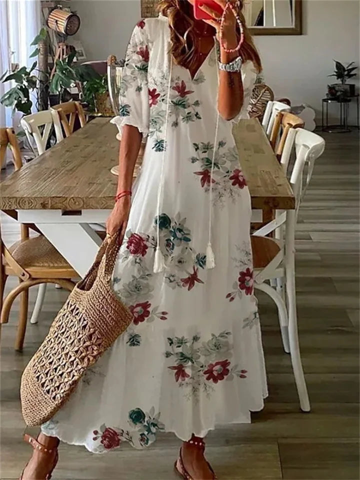 Robe Maxi d'Été pour Femme Chic 0