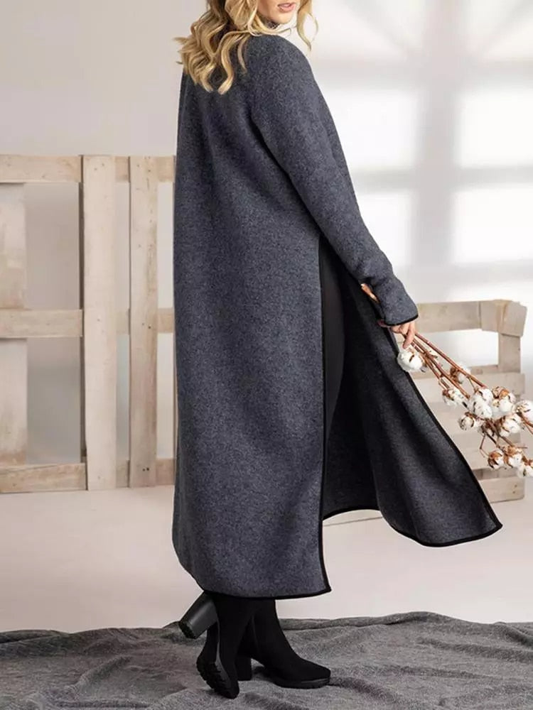 Robe Midi Longue Fendue Ample 1
