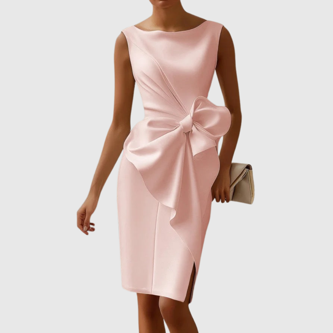 Robe Midi Sans Manches Chic 2