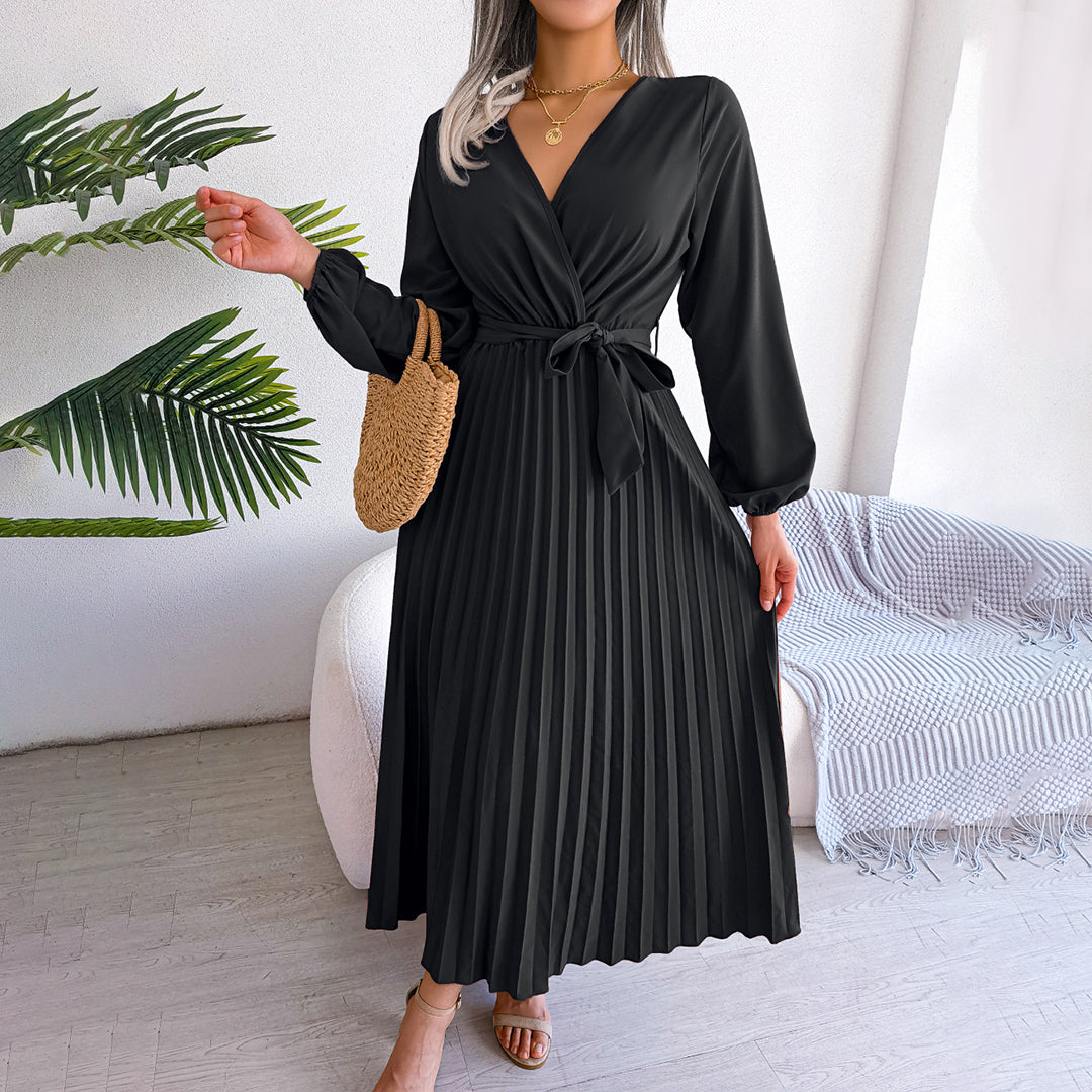 Robe Plissée pour Femmes Chic 2