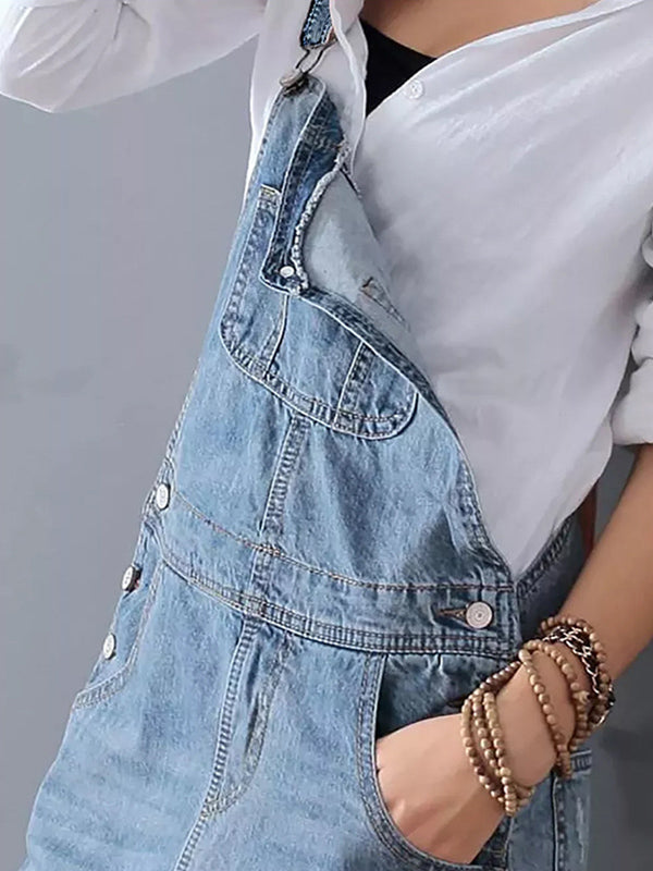 Robe Salopette Décontractée en Jean 5