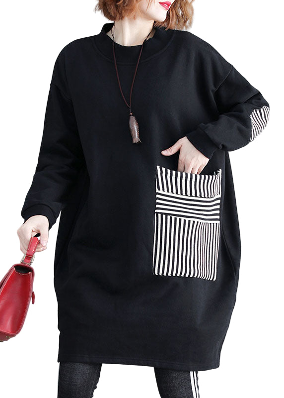 Robe Sweat à Capuche Femme avec Poches 0