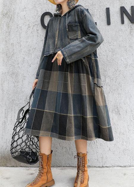 Robe à Capuche Femme Automne Chic 2