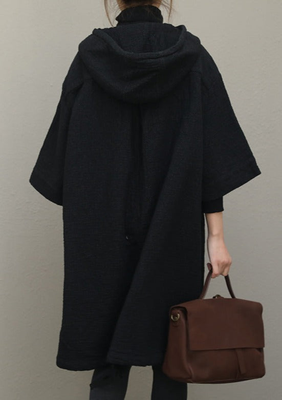 Robe à Capuche Femme Style Décontracté 3