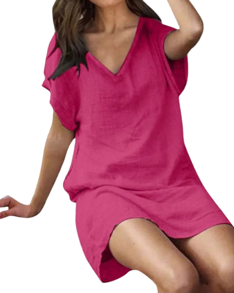 Robe d'été Ample pour Femmes Chic 4