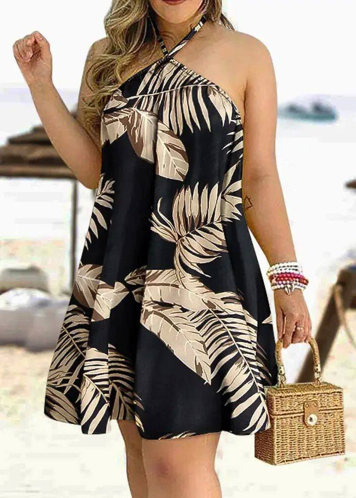 Robe femme style bohème dos nu été 1