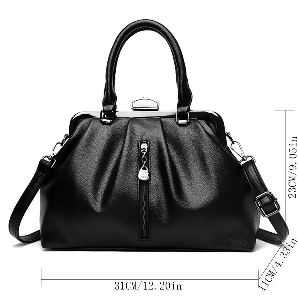 Sac Bandoulière Femme Pratique en PU Élégant et Spacieux 5