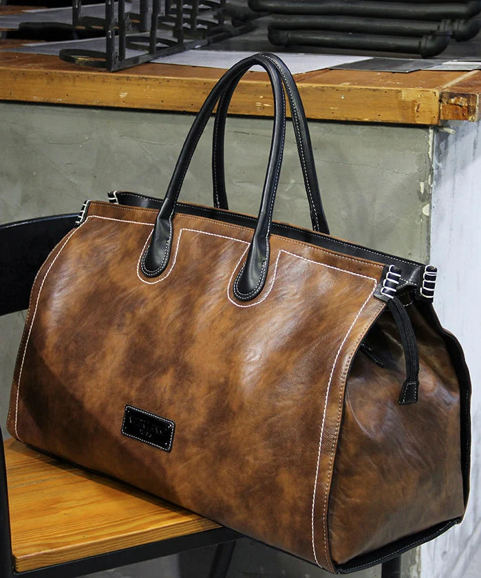 Sac De Voyage Homme Rétro Grande Capacité Pratique 3