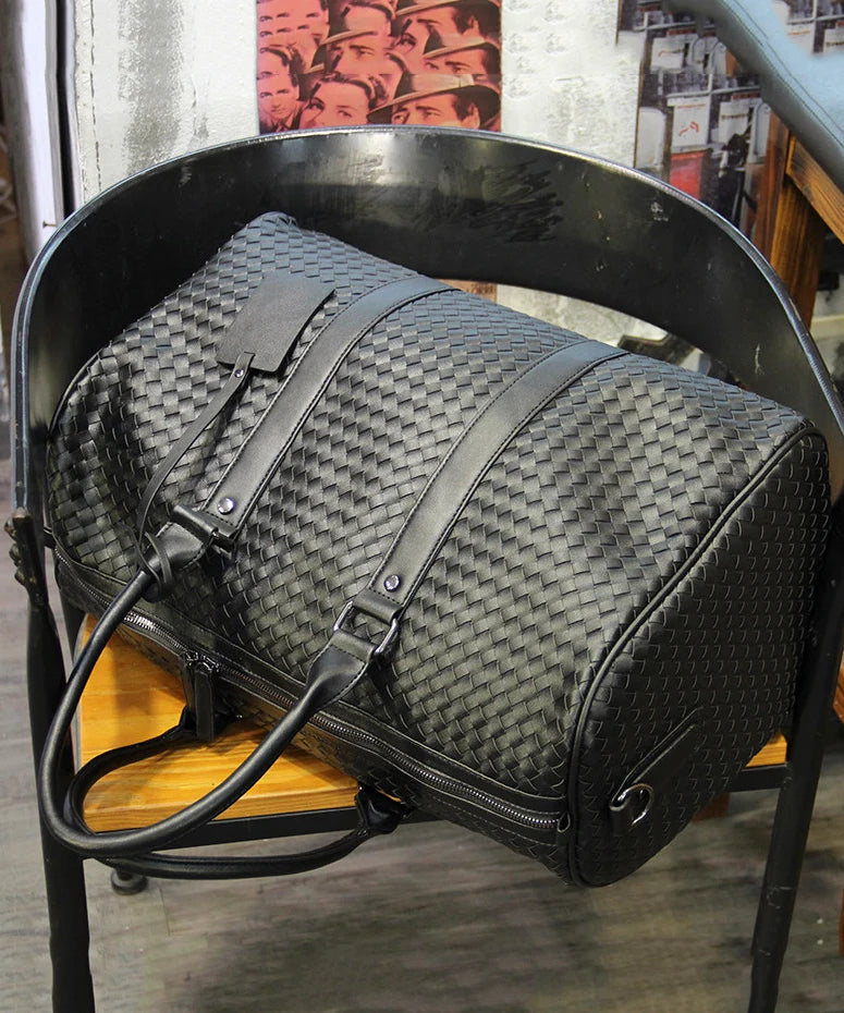Sac de voyage homme grande capacité tissé à la main 2