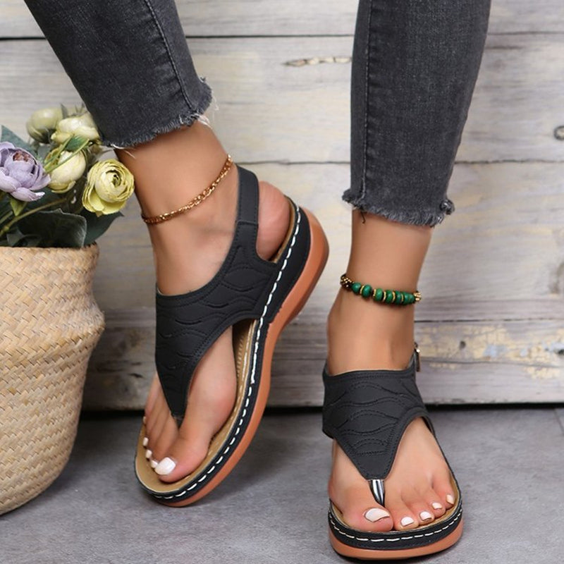 Sandales Femme Confortables à Talon Moyen 3
