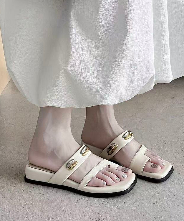 Sandales Femme Peep Toe Bohème Confortables 1