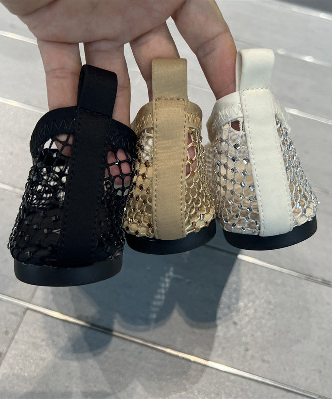 Sandales Femme Plates Ajourées Style Décontracté 4