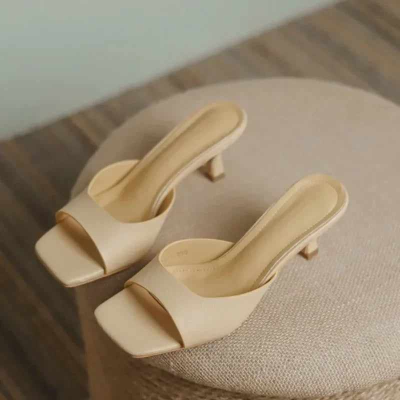 Sandales Femme à Talons Fins Modernes pour Été 0