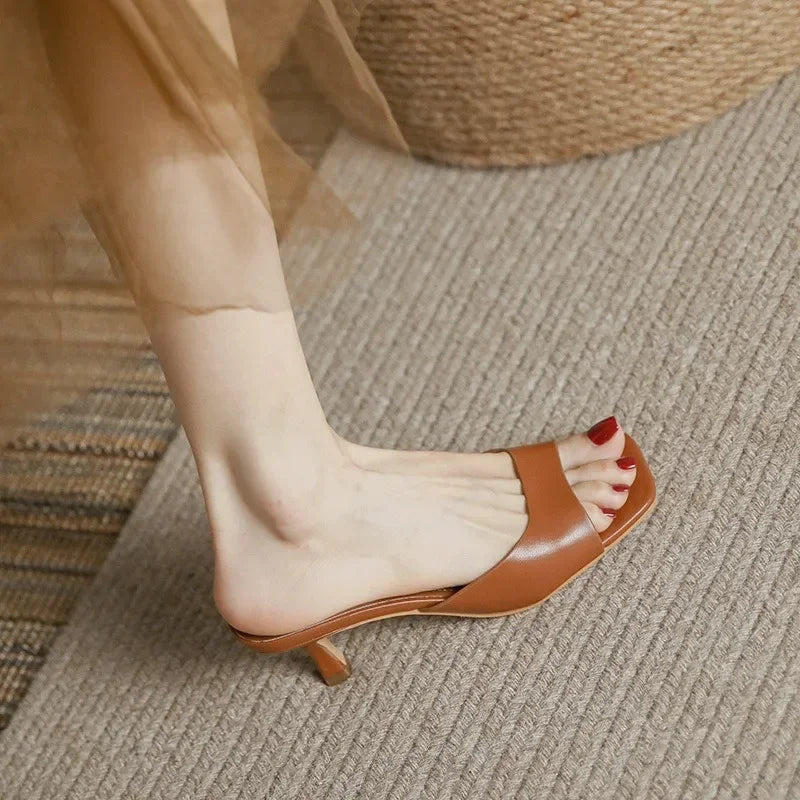 Sandales Femme à Talons Fins Modernes pour Été 5