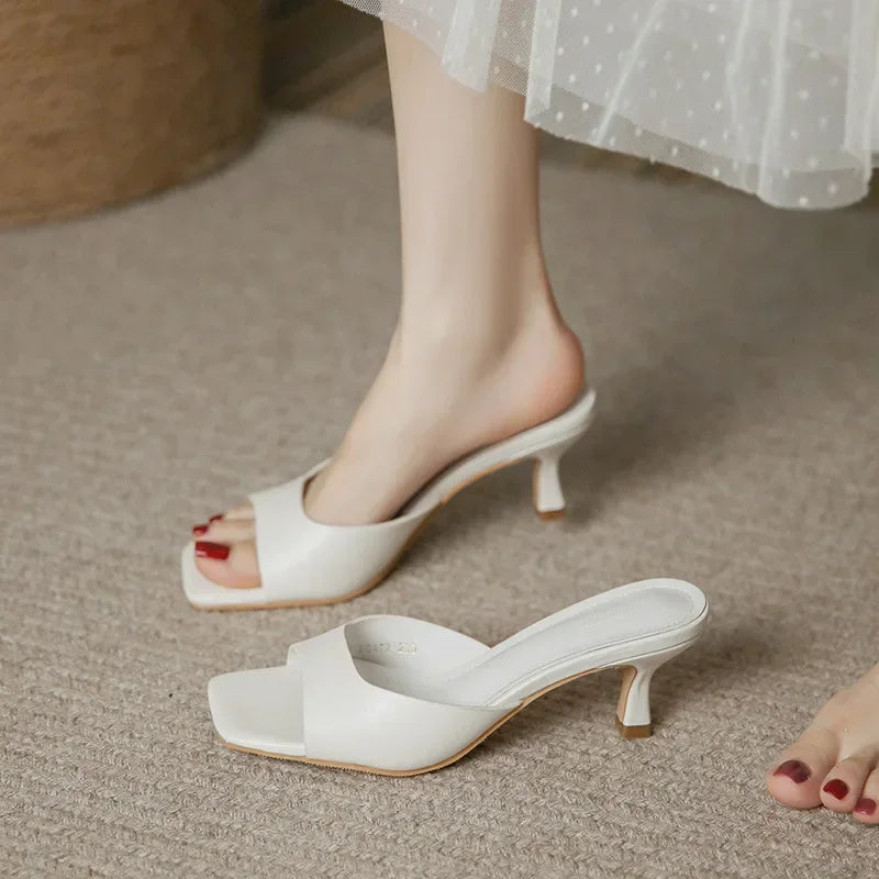Sandales Femme à Talons Fins Modernes pour Été 8