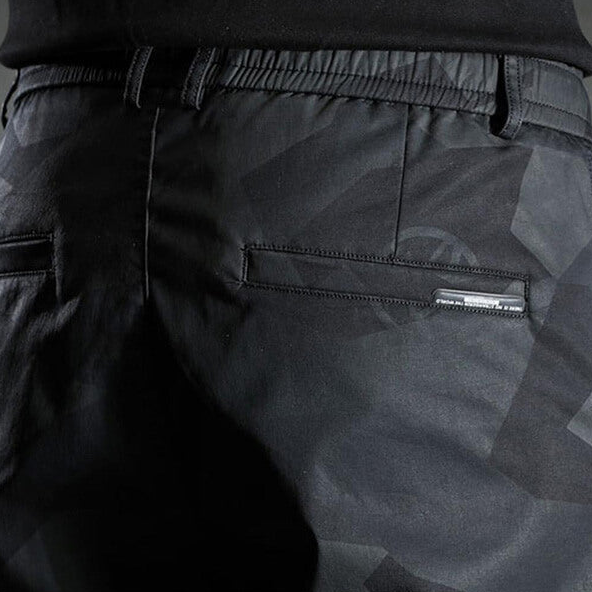 Pantalon Chino Homme Slim Confortable Coton-4