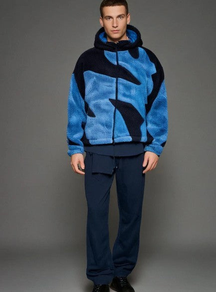 Variant image for Veste Homme En Laine D'Agneau Avec Fermeture Éclair Confortable-1
