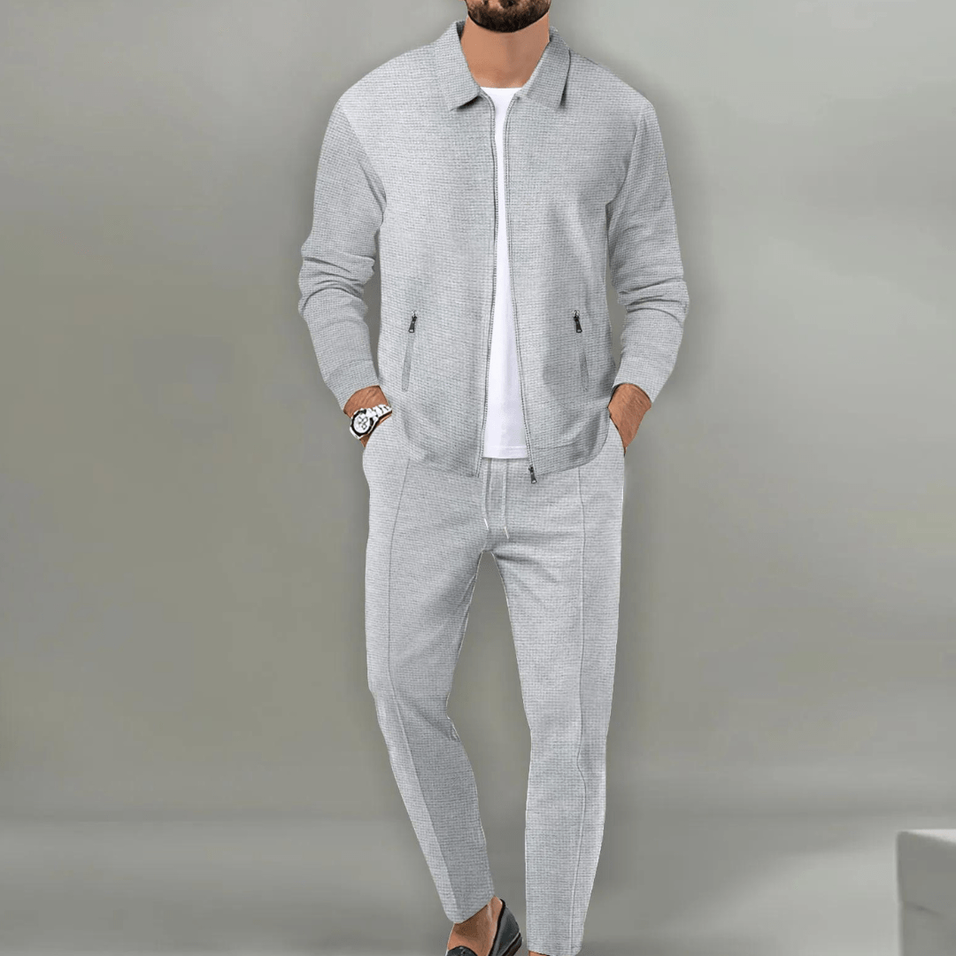 Survêtement Décontracté pour Hommes avec Veste Zippée 3