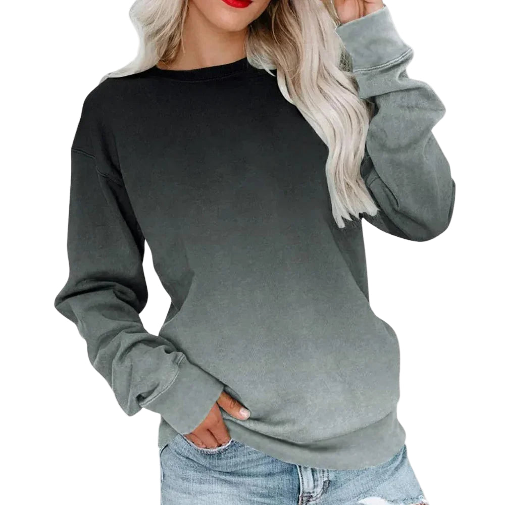 Sweat-shirt Femme Dégradé Style Décontracté 0