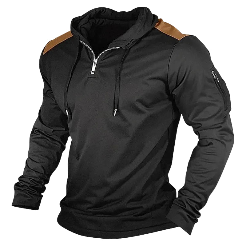 Sweat à Capuche Zippé pour Hommes Streetwear 0
